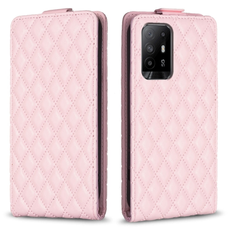 Diamond Lattice Vertical Flip Leather Phone Case, For OPPO Find X6 Pro, For OPPO Find X6, For OPPO A17, For OPPO A96 5G / Reno7 Z, For OPPO A16S / A54S / A55 5G, For OPPO A94 / Reno5 F / F19 Pro, For OPPO A94 5G / F19 Pro+                              ...