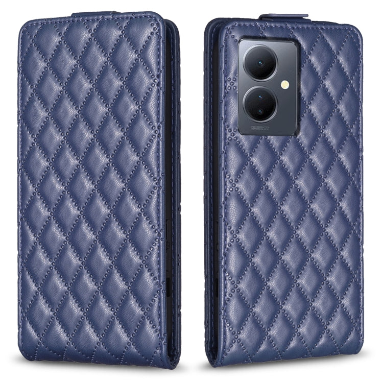 Diamond Lattice Vertical Flip Leather Phone Case, For vivo Y78 5G, For vivo Y35 4G / Y22s, For vivo Y21 / Y21s / Y33s, For vivo Y20 / Y20s / Y11s / Y12s, For vivo Y11 / Y15 / Y12 / Y17, For vivo Y27 4G