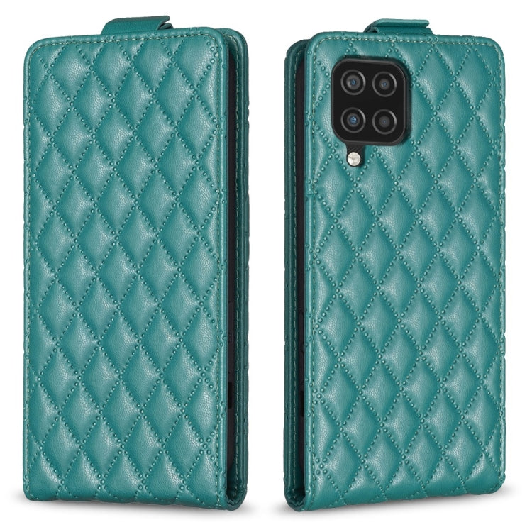 Diamond Lattice Vertical Flip Leather Phone Case, For Samsung Galaxy A41, For Samsung Galaxy A22 4G, For Samsung Galaxy A22 5G, For Samsung Galaxy S21 FE 5G, For Samsung Galaxy A32 4G, For Samsung Galaxy A72 4G/5G, For Samsung Galaxy A52 4G/5G         ...