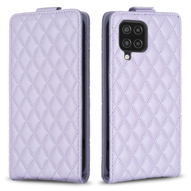 Diamond Lattice Vertical Flip Leather Phone Case, For Samsung Galaxy A41, For Samsung Galaxy A22 4G, For Samsung Galaxy A22 5G, For Samsung Galaxy S21 FE 5G, For Samsung Galaxy A32 4G, For Samsung Galaxy A72 4G/5G, For Samsung Galaxy A52 4G/5G         ...