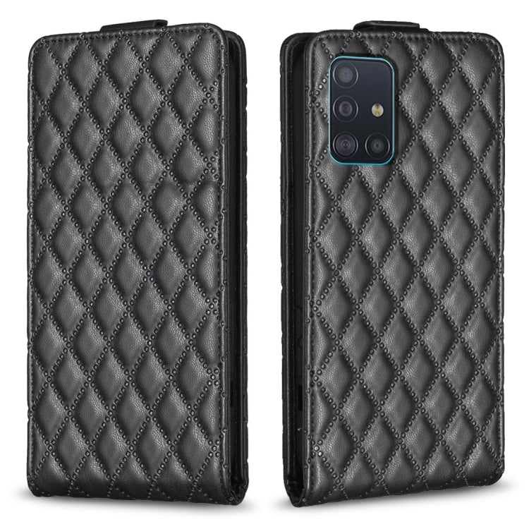 Diamond Lattice Vertical Flip Leather Phone Case, For Samsung Galaxy S20+, For Samsung Galaxy S20, For Samsung Galaxy A71 4G, For Samsung Galaxy A51 4G