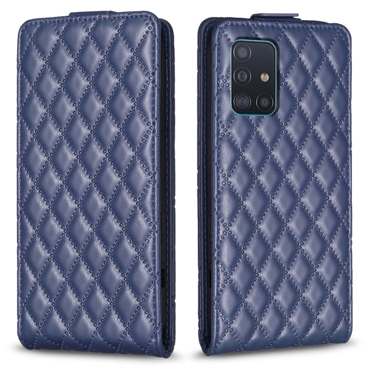 Diamond Lattice Vertical Flip Leather Phone Case, For Samsung Galaxy S20+, For Samsung Galaxy S20, For Samsung Galaxy A71 4G, For Samsung Galaxy A51 4G