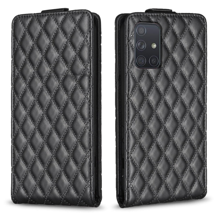 Diamond Lattice Vertical Flip Leather Phone Case, For Samsung Galaxy S20+, For Samsung Galaxy S20, For Samsung Galaxy A71 4G, For Samsung Galaxy A51 4G