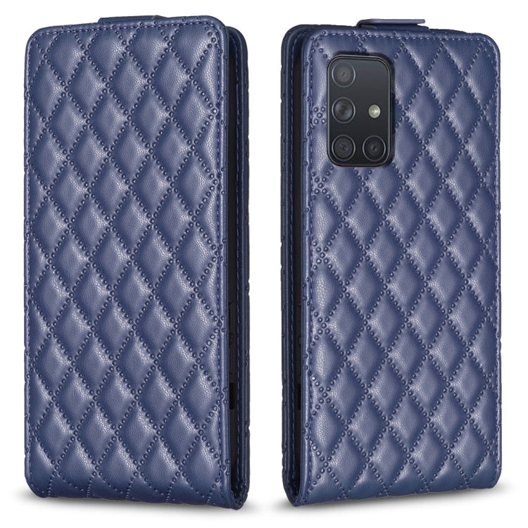 Diamond Lattice Vertical Flip Leather Phone Case, For Samsung Galaxy S20+, For Samsung Galaxy S20, For Samsung Galaxy A71 4G, For Samsung Galaxy A51 4G