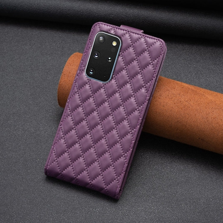Diamond Lattice Vertical Flip Leather Phone Case, For Samsung Galaxy S20+, For Samsung Galaxy S20, For Samsung Galaxy A71 4G, For Samsung Galaxy A51 4G