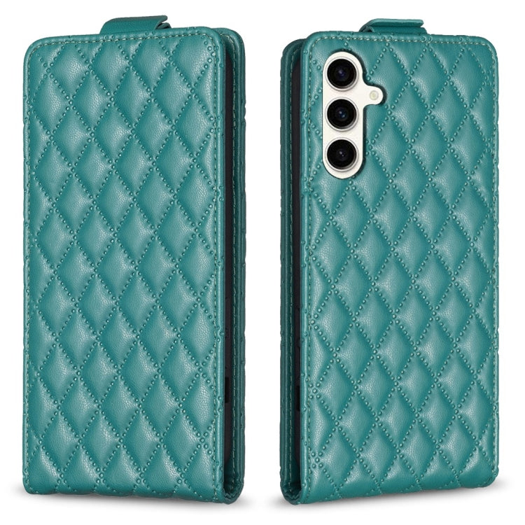 Diamond Lattice Vertical Flip Leather Phone Case, For Samsung Galaxy S24 Ultra 5G, For Samsung Galaxy A55, For Samsung Galaxy M34 5G, For Samsung Galaxy A35, For Samsung Galaxy A15, For Samsung Galaxy S24+ 5G, For Samsung Galaxy S23 FE 5G              ...