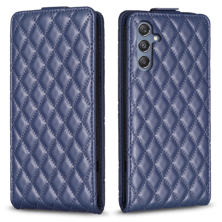 Diamond Lattice Vertical Flip Leather Phone Case, For Samsung Galaxy S24 Ultra 5G, For Samsung Galaxy A55, For Samsung Galaxy M34 5G, For Samsung Galaxy A35, For Samsung Galaxy A15, For Samsung Galaxy S24+ 5G, For Samsung Galaxy S23 FE 5G              ...
