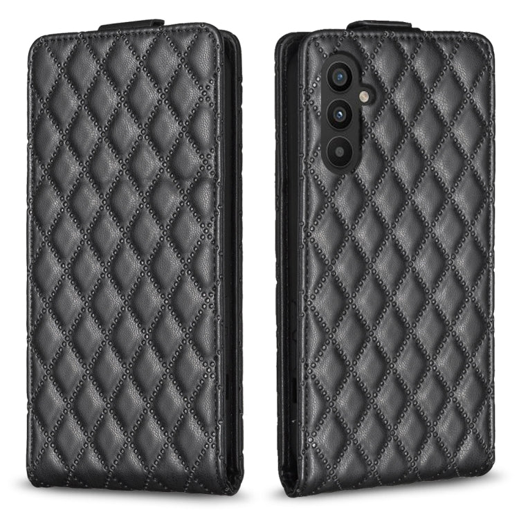 Diamond Lattice Vertical Flip Leather Phone Case, For Samsung Galaxy S24 Ultra 5G, For Samsung Galaxy A55, For Samsung Galaxy M34 5G, For Samsung Galaxy A35, For Samsung Galaxy A15, For Samsung Galaxy S24+ 5G, For Samsung Galaxy S23 FE 5G              ...