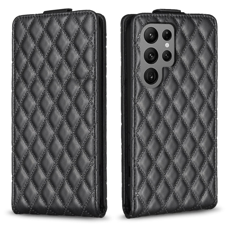 Diamond Lattice Vertical Flip Leather Phone Case, For Samsung Galaxy S24 Ultra 5G, For Samsung Galaxy A55, For Samsung Galaxy M34 5G, For Samsung Galaxy A35, For Samsung Galaxy A15, For Samsung Galaxy S24+ 5G, For Samsung Galaxy S23 FE 5G              ...
