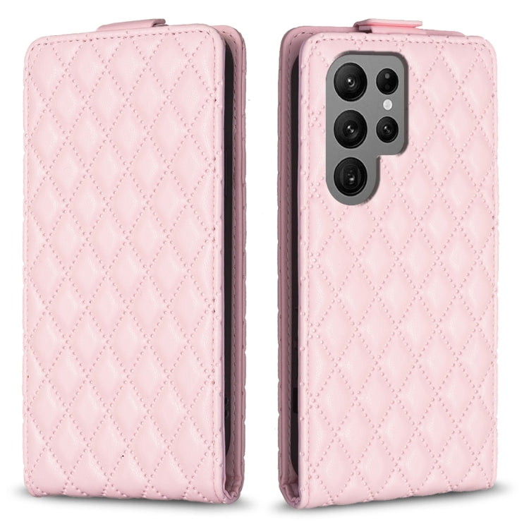 Diamond Lattice Vertical Flip Leather Phone Case, For Samsung Galaxy S24 Ultra 5G, For Samsung Galaxy A55, For Samsung Galaxy M34 5G, For Samsung Galaxy A35, For Samsung Galaxy A15, For Samsung Galaxy S24+ 5G, For Samsung Galaxy S23 FE 5G              ...