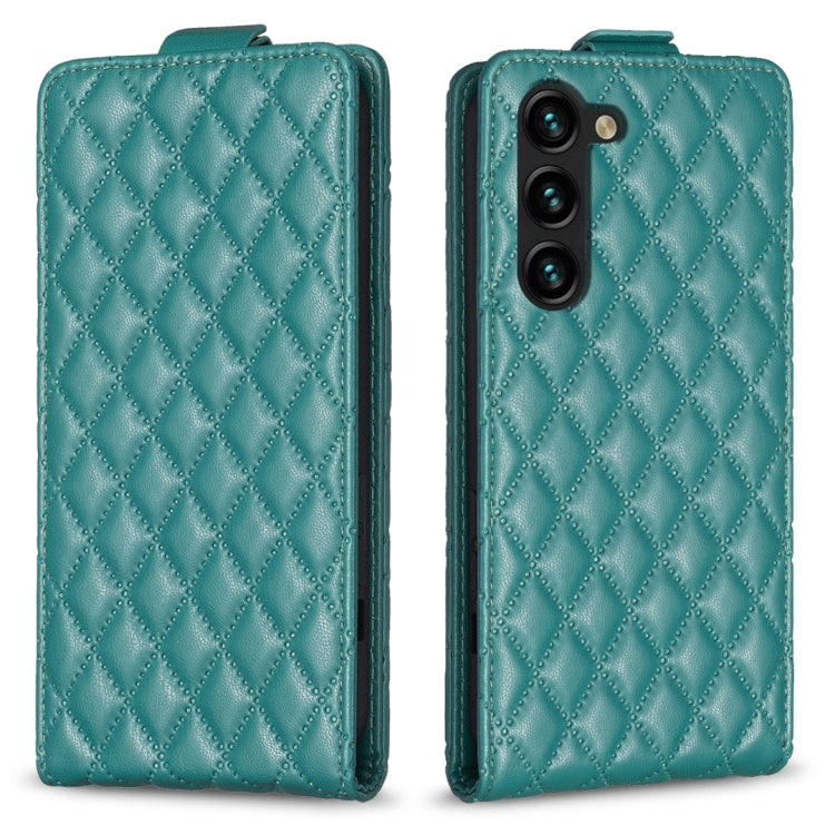 Diamond Lattice Vertical Flip Leather Phone Case, For Samsung Galaxy S24 Ultra 5G, For Samsung Galaxy A55, For Samsung Galaxy M34 5G, For Samsung Galaxy A35, For Samsung Galaxy A15, For Samsung Galaxy S24+ 5G, For Samsung Galaxy S23 FE 5G              ...
