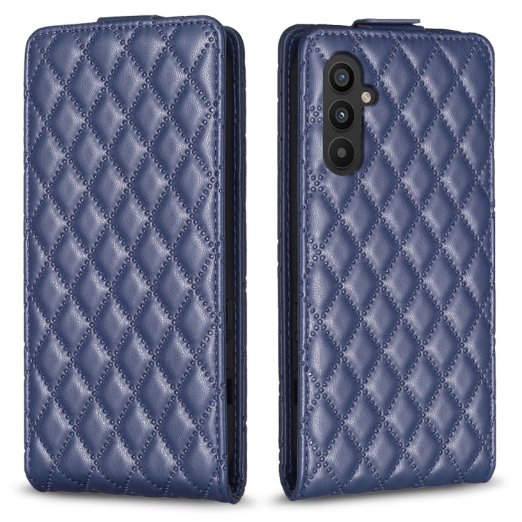 Diamond Lattice Vertical Flip Leather Phone Case, For Samsung Galaxy S24 Ultra 5G, For Samsung Galaxy A55, For Samsung Galaxy M34 5G, For Samsung Galaxy A35, For Samsung Galaxy A15, For Samsung Galaxy S24+ 5G, For Samsung Galaxy S23 FE 5G              ...