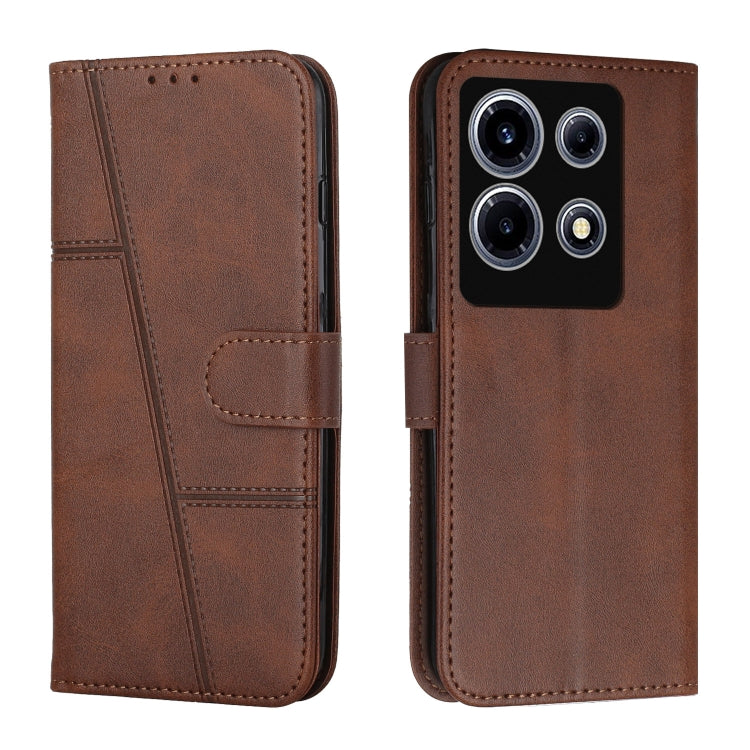 Stitching Calf Texture Buckle Leather Phone Case, For Infinix Smart 10 4G, For Infinix GT 30 Pro, For Infinix Note 40 Pro 4G / 5G, For Infinix Note 40, For Infinix Hot 40 / 40 Pro, For Infinix Hot 40i, For Infinix Smart 8, For Infinix Note 30 VIP
