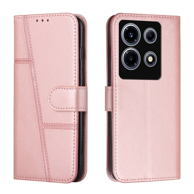 Stitching Calf Texture Buckle Leather Phone Case, For Infinix Smart 10 4G, For Infinix GT 30 Pro, For Infinix Note 40 Pro 4G / 5G, For Infinix Note 40, For Infinix Hot 40 / 40 Pro, For Infinix Hot 40i, For Infinix Smart 8, For Infinix Note 30 VIP