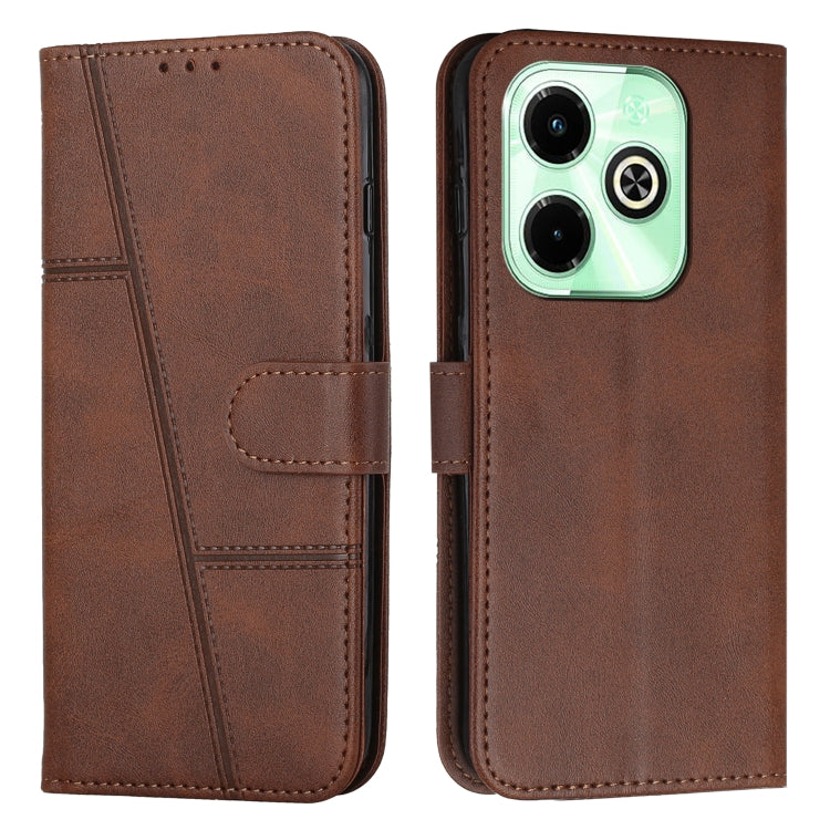 Stitching Calf Texture Buckle Leather Phone Case, For Infinix Smart 10 4G, For Infinix GT 30 Pro, For Infinix Note 40 Pro 4G / 5G, For Infinix Note 40, For Infinix Hot 40 / 40 Pro, For Infinix Hot 40i, For Infinix Smart 8, For Infinix Note 30 VIP