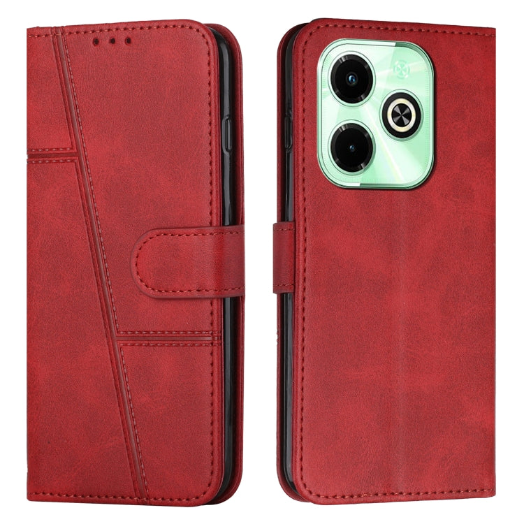 Stitching Calf Texture Buckle Leather Phone Case, For Infinix Smart 10 4G, For Infinix GT 30 Pro, For Infinix Note 40 Pro 4G / 5G, For Infinix Note 40, For Infinix Hot 40 / 40 Pro, For Infinix Hot 40i, For Infinix Smart 8, For Infinix Note 30 VIP