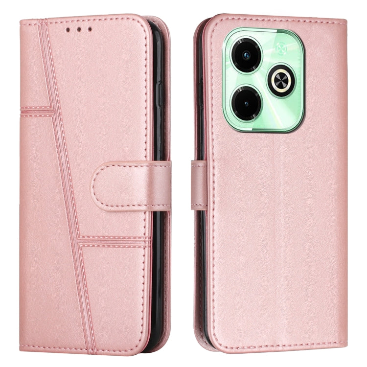 Stitching Calf Texture Buckle Leather Phone Case, For Infinix Smart 10 4G, For Infinix GT 30 Pro, For Infinix Note 40 Pro 4G / 5G, For Infinix Note 40, For Infinix Hot 40 / 40 Pro, For Infinix Hot 40i, For Infinix Smart 8, For Infinix Note 30 VIP
