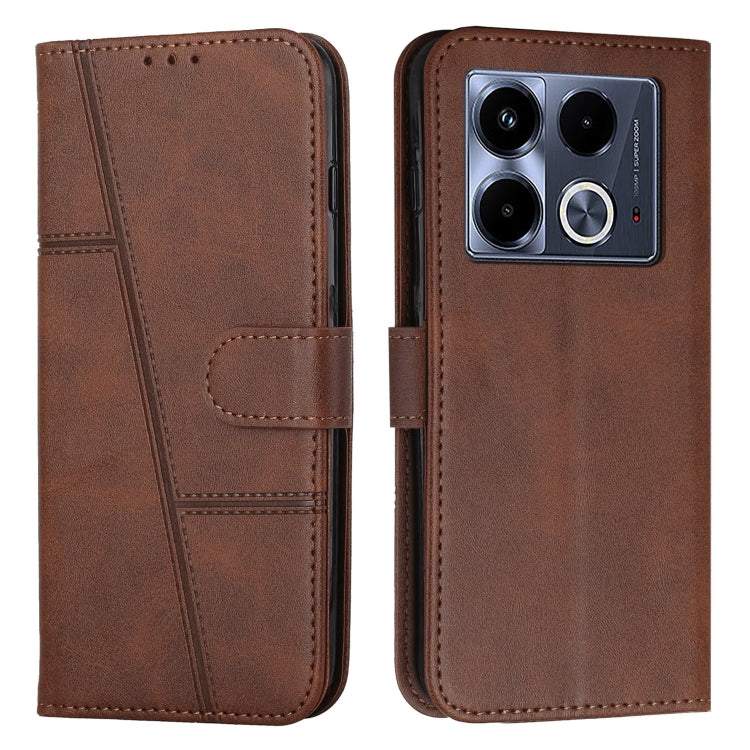 Stitching Calf Texture Buckle Leather Phone Case, For Infinix Smart 10 4G, For Infinix GT 30 Pro, For Infinix Note 40 Pro 4G / 5G, For Infinix Note 40, For Infinix Hot 40 / 40 Pro, For Infinix Hot 40i, For Infinix Smart 8, For Infinix Note 30 VIP