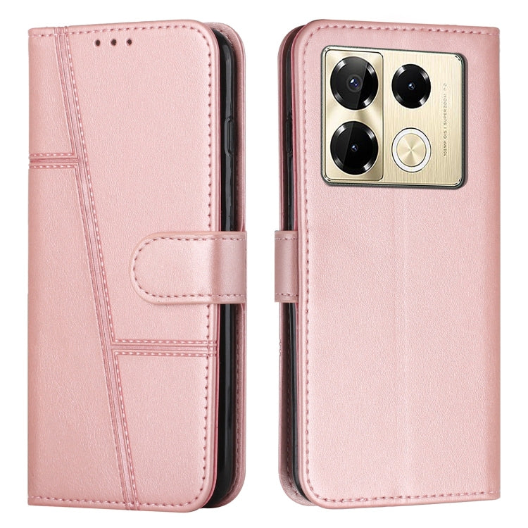Stitching Calf Texture Buckle Leather Phone Case, For Infinix Smart 10 4G, For Infinix GT 30 Pro, For Infinix Note 40 Pro 4G / 5G, For Infinix Note 40, For Infinix Hot 40 / 40 Pro, For Infinix Hot 40i, For Infinix Smart 8, For Infinix Note 30 VIP