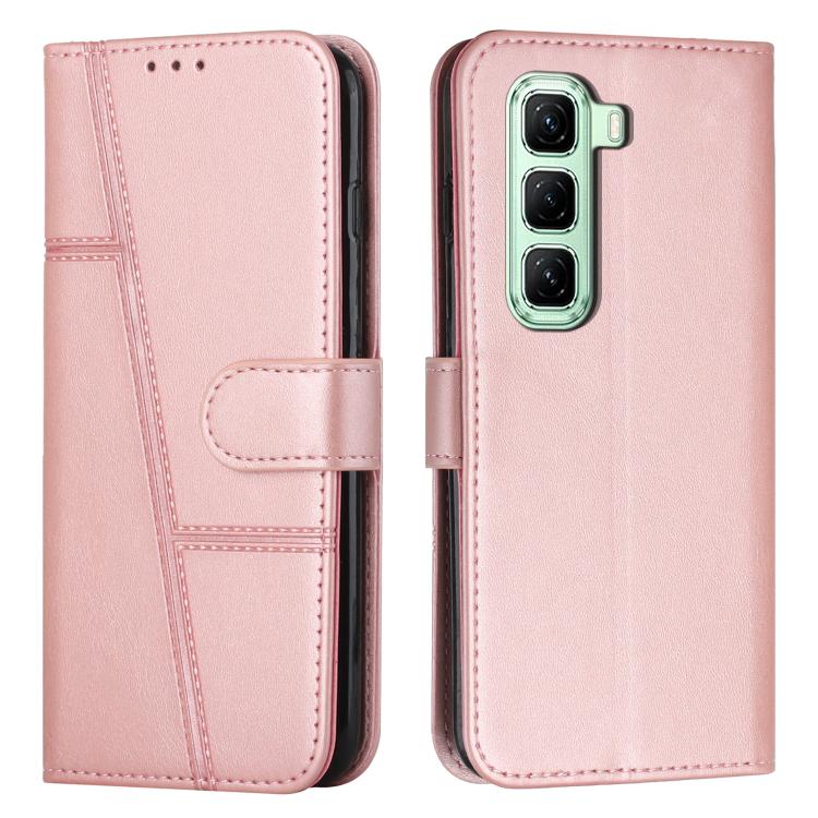 Stitching Calf Texture Buckle Leather Phone Case, For Infinix Hot 70 5G, For Infinix Note Edge 5G, For Infinix Smart 20 4G, For Infinix Note 60 / 60 Pro 5G, For Infinix Hot 60 4G / Hot 60i 4G, For Infinix Hot 60 Pro+ 4G, For Infinix Hot 60 Pro 4G      ...