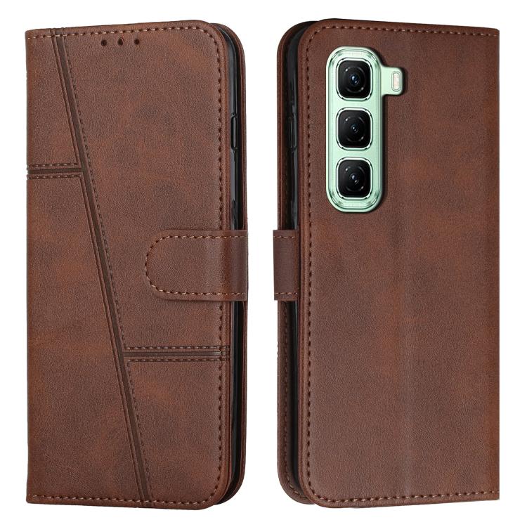 Stitching Calf Texture Buckle Leather Phone Case, For Infinix Hot 70 5G, For Infinix Note Edge 5G, For Infinix Smart 20 4G, For Infinix Note 60 / 60 Pro 5G, For Infinix Hot 60 4G / Hot 60i 4G, For Infinix Hot 60 Pro+ 4G, For Infinix Hot 60 Pro 4G      ...