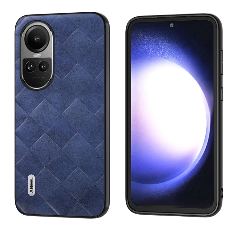 ABEEL Weave Plaid PU Phone Case, For OPPO Find N3 Flip, For OPPO Find N3, For OPPO Reno 10 / 10 Pro Global