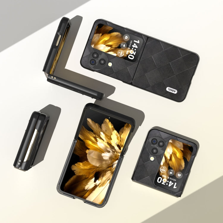 ABEEL Weave Plaid PU Phone Case, For OPPO Find N3 Flip, For OPPO Find N3, For OPPO Reno 10 / 10 Pro Global