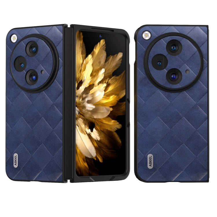 ABEEL Weave Plaid PU Phone Case, For OPPO Find N3 Flip, For OPPO Find N3, For OPPO Reno 10 / 10 Pro Global