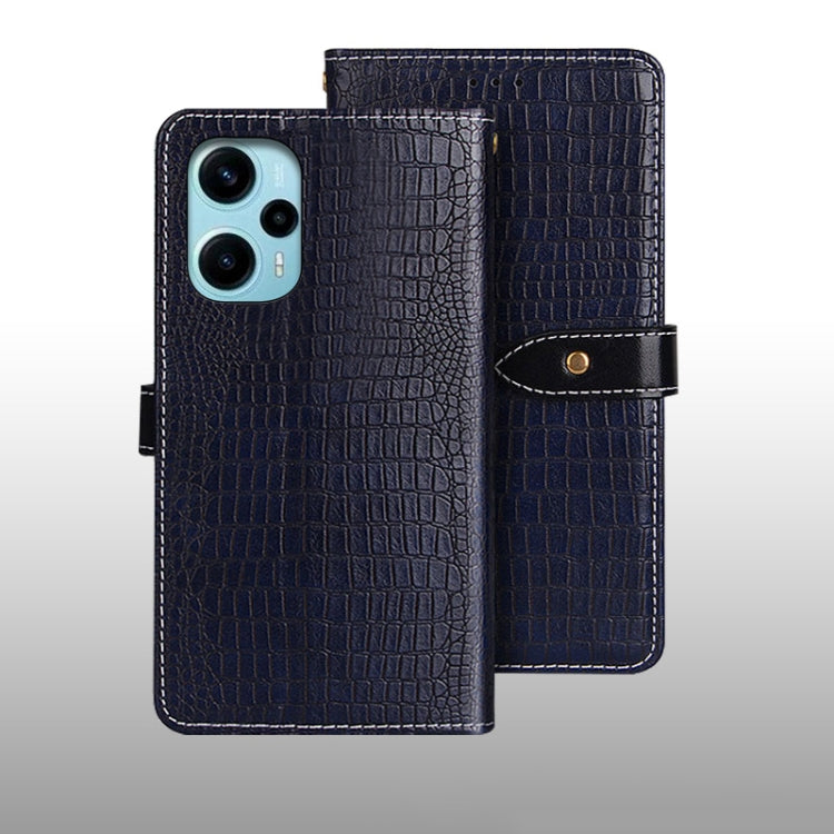 idewei Crocodile Texture Leather Phone Case, For Xiaomi Redmi A3 4G, For Xiaomi Redmi Note 13 Pro 4G, For Xiaomi Redmi Note 13 4G Global, For Xiaomi Poco X6 Pro 5G, For Xiaomi Poco X6 5G, For Xiaomi Redmi Note 13 5G, For Xiaomi Redmi Note 13 Pro+ 5G   ...