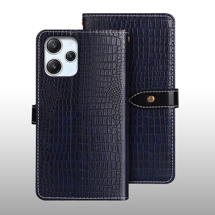 idewei Crocodile Texture Leather Phone Case, For Xiaomi Redmi A3 4G, For Xiaomi Redmi Note 13 Pro 4G, For Xiaomi Redmi Note 13 4G Global, For Xiaomi Poco X6 Pro 5G, For Xiaomi Poco X6 5G, For Xiaomi Redmi Note 13 5G, For Xiaomi Redmi Note 13 Pro+ 5G   ...
