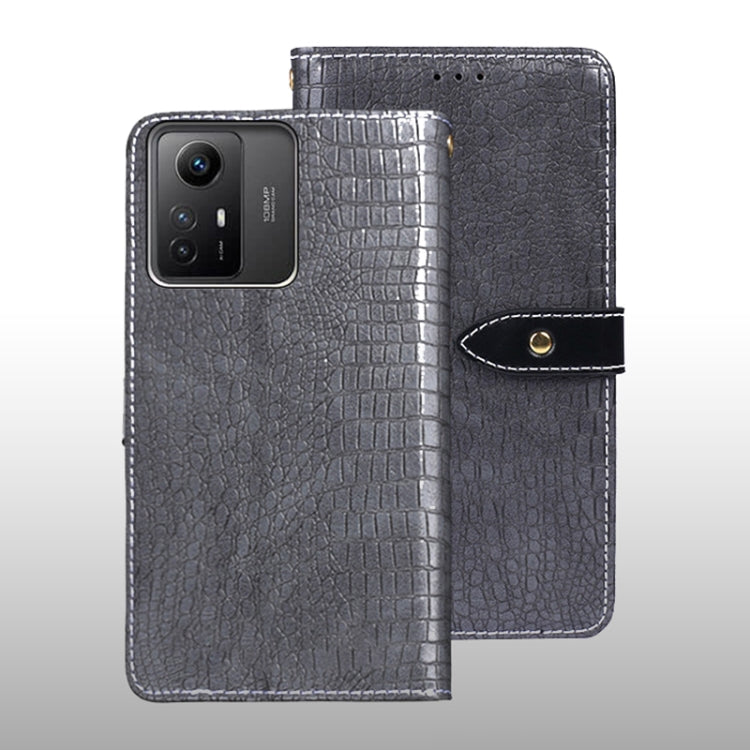 idewei Crocodile Texture Leather Phone Case, For Xiaomi Redmi A3 4G, For Xiaomi Redmi Note 13 Pro 4G, For Xiaomi Redmi Note 13 4G Global, For Xiaomi Poco X6 Pro 5G, For Xiaomi Poco X6 5G, For Xiaomi Redmi Note 13 5G, For Xiaomi Redmi Note 13 Pro+ 5G   ...