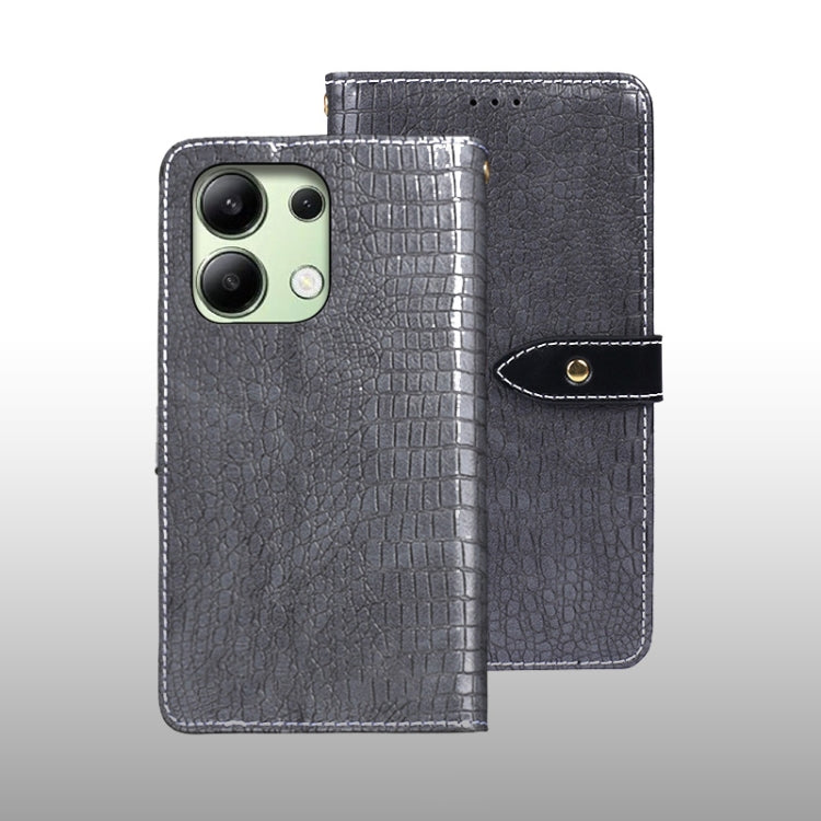 idewei Crocodile Texture Leather Phone Case, For Xiaomi Redmi A3 4G, For Xiaomi Redmi Note 13 Pro 4G, For Xiaomi Redmi Note 13 4G Global, For Xiaomi Poco X6 Pro 5G, For Xiaomi Poco X6 5G, For Xiaomi Redmi Note 13 5G, For Xiaomi Redmi Note 13 Pro+ 5G   ...