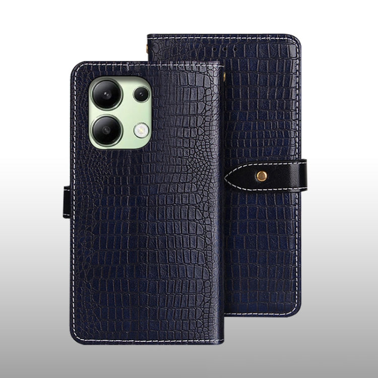 idewei Crocodile Texture Leather Phone Case, For Xiaomi Redmi A3 4G, For Xiaomi Redmi Note 13 Pro 4G, For Xiaomi Redmi Note 13 4G Global, For Xiaomi Poco X6 Pro 5G, For Xiaomi Poco X6 5G, For Xiaomi Redmi Note 13 5G, For Xiaomi Redmi Note 13 Pro+ 5G   ...