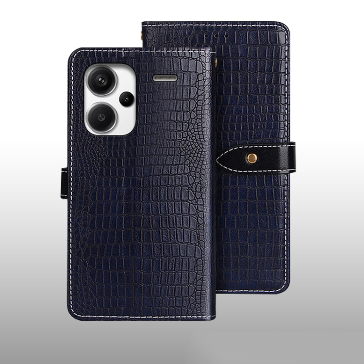 idewei Crocodile Texture Leather Phone Case, For Xiaomi Redmi A3 4G, For Xiaomi Redmi Note 13 Pro 4G, For Xiaomi Redmi Note 13 4G Global, For Xiaomi Poco X6 Pro 5G, For Xiaomi Poco X6 5G, For Xiaomi Redmi Note 13 5G, For Xiaomi Redmi Note 13 Pro+ 5G   ...