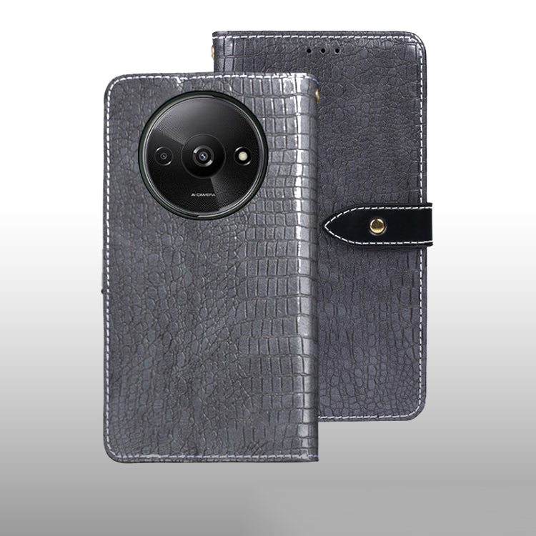idewei Crocodile Texture Leather Phone Case, For Xiaomi Redmi A3 4G, For Xiaomi Redmi Note 13 Pro 4G, For Xiaomi Redmi Note 13 4G Global, For Xiaomi Poco X6 Pro 5G, For Xiaomi Poco X6 5G, For Xiaomi Redmi Note 13 5G, For Xiaomi Redmi Note 13 Pro+ 5G   ...