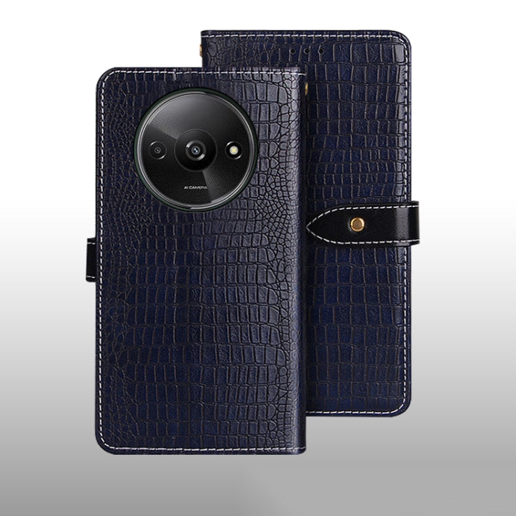 idewei Crocodile Texture Leather Phone Case, For Xiaomi Redmi A3 4G, For Xiaomi Redmi Note 13 Pro 4G, For Xiaomi Redmi Note 13 4G Global, For Xiaomi Poco X6 Pro 5G, For Xiaomi Poco X6 5G, For Xiaomi Redmi Note 13 5G, For Xiaomi Redmi Note 13 Pro+ 5G   ...