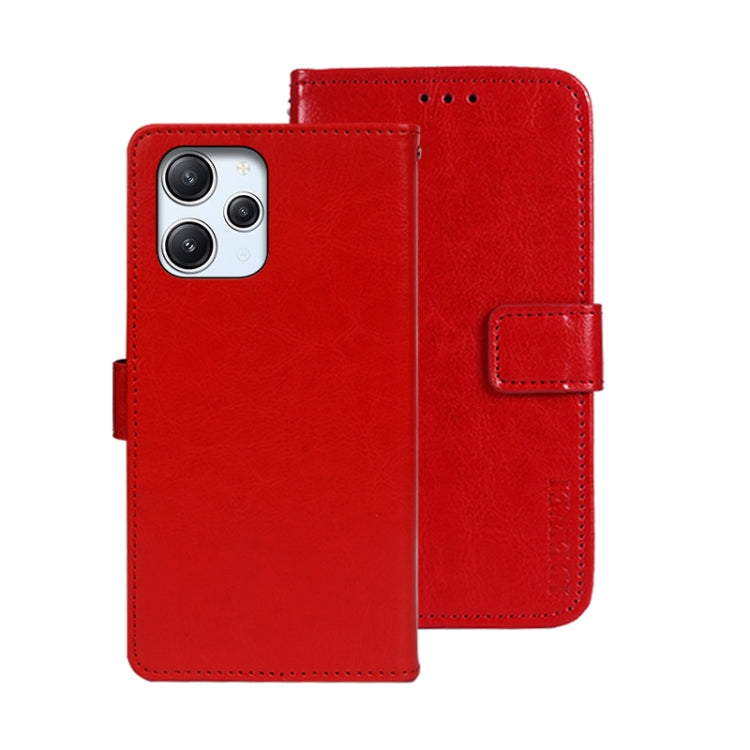 idewei Crazy Horse Texture Leather Phone Case, For Xiaomi Redmi 13C, For Xiaomi Redmi Note 13 Pro+ 5G, For Xiaomi Redmi Note 13 Pro 5G, For Xiaomi 13T / 13T Pro, For Xiaomi Redmi 12 4G, For Xiaomi Poco F5 5G