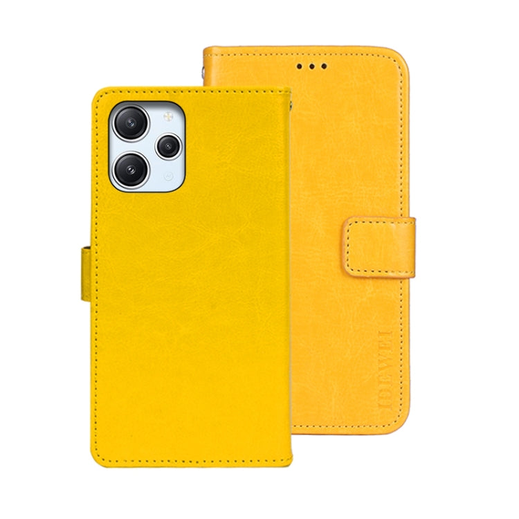 idewei Crazy Horse Texture Leather Phone Case, For Xiaomi Redmi 13C, For Xiaomi Redmi Note 13 Pro+ 5G, For Xiaomi Redmi Note 13 Pro 5G, For Xiaomi 13T / 13T Pro, For Xiaomi Redmi 12 4G, For Xiaomi Poco F5 5G