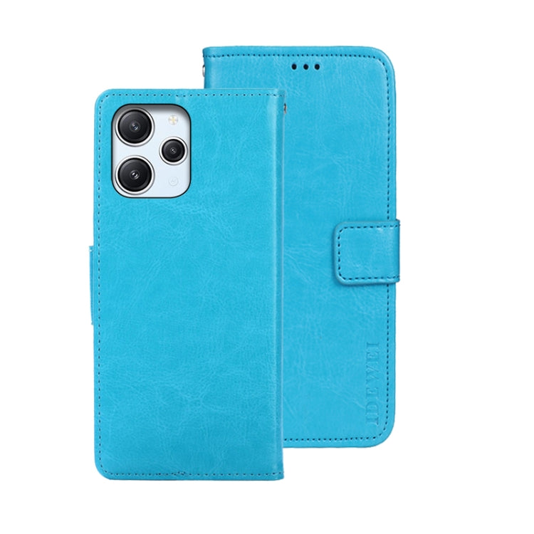 idewei Crazy Horse Texture Leather Phone Case, For Xiaomi Redmi 13C, For Xiaomi Redmi Note 13 Pro+ 5G, For Xiaomi Redmi Note 13 Pro 5G, For Xiaomi 13T / 13T Pro, For Xiaomi Redmi 12 4G, For Xiaomi Poco F5 5G