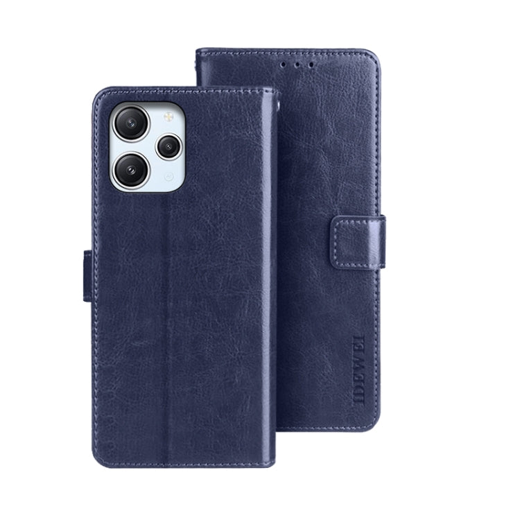 idewei Crazy Horse Texture Leather Phone Case, For Xiaomi Redmi 13C, For Xiaomi Redmi Note 13 Pro+ 5G, For Xiaomi Redmi Note 13 Pro 5G, For Xiaomi 13T / 13T Pro, For Xiaomi Redmi 12 4G, For Xiaomi Poco F5 5G