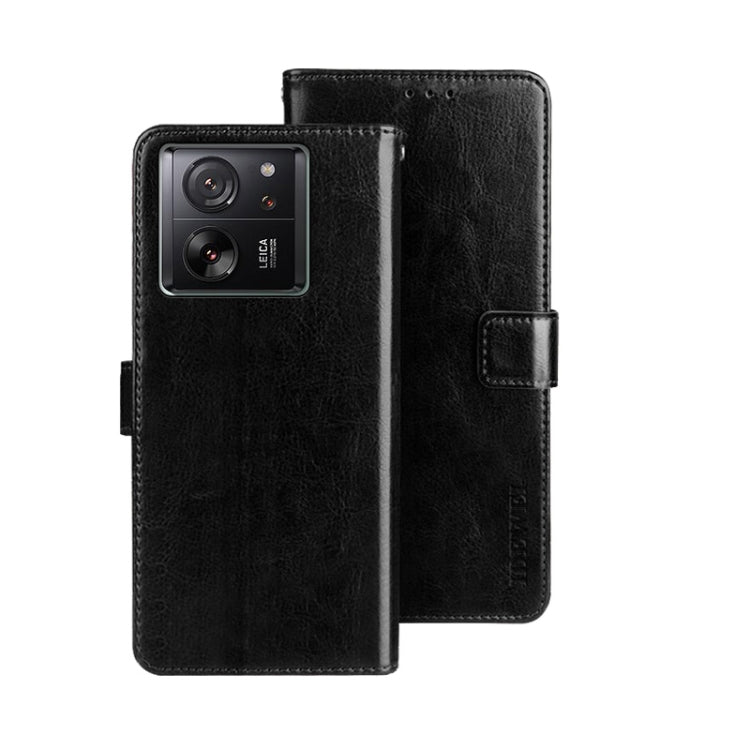 idewei Crazy Horse Texture Leather Phone Case, For Xiaomi Redmi 13C, For Xiaomi Redmi Note 13 Pro+ 5G, For Xiaomi Redmi Note 13 Pro 5G, For Xiaomi 13T / 13T Pro, For Xiaomi Redmi 12 4G, For Xiaomi Poco F5 5G