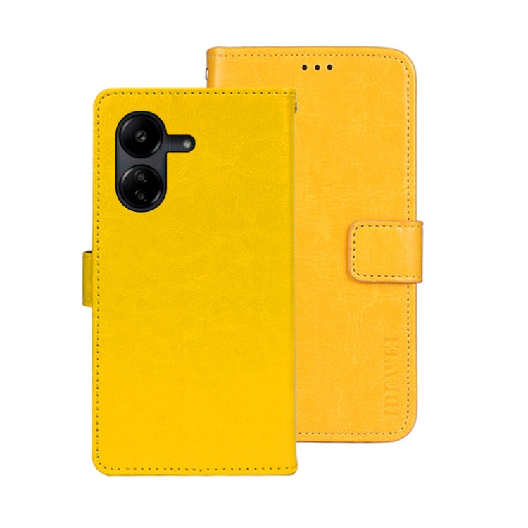 idewei Crazy Horse Texture Leather Phone Case, For Xiaomi Redmi 13C, For Xiaomi Redmi Note 13 Pro+ 5G, For Xiaomi Redmi Note 13 Pro 5G, For Xiaomi 13T / 13T Pro, For Xiaomi Redmi 12 4G, For Xiaomi Poco F5 5G
