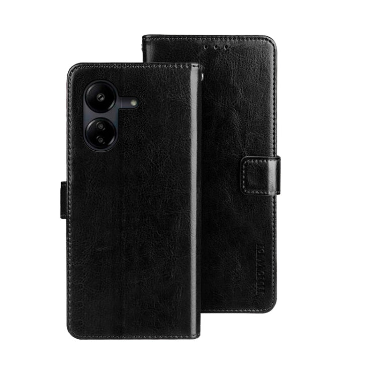 idewei Crazy Horse Texture Leather Phone Case, For Xiaomi Redmi 13C, For Xiaomi Redmi Note 13 Pro+ 5G, For Xiaomi Redmi Note 13 Pro 5G, For Xiaomi 13T / 13T Pro, For Xiaomi Redmi 12 4G, For Xiaomi Poco F5 5G