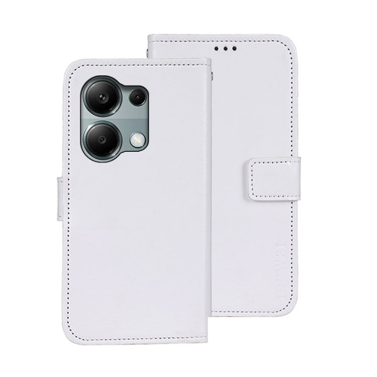 idewei Crazy Horse Texture Leather Phone Case, For Xiaomi Redmi A3 4G, For Xiaomi Redmi Note 13 Pro 4G, For Xiaomi Redmi Note 13 4G Global, For Xiaomi Poco X6 Pro 5G, For Xiaomi Poco X6 5G, For Xiaomi Redmi Note 13 5G
