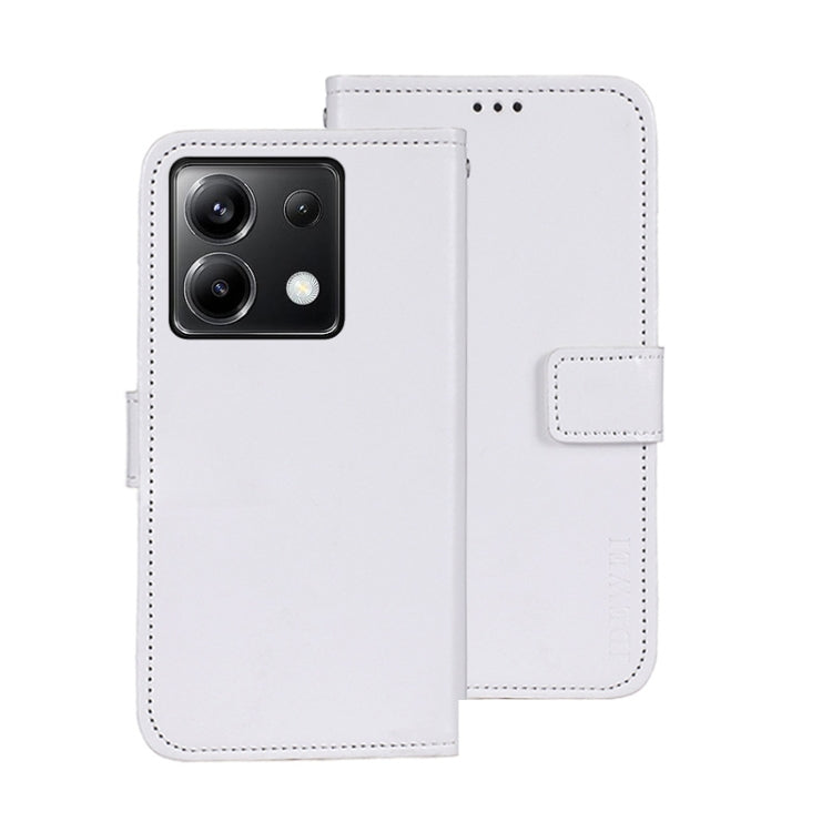 idewei Crazy Horse Texture Leather Phone Case, For Xiaomi Redmi A3 4G, For Xiaomi Redmi Note 13 Pro 4G, For Xiaomi Redmi Note 13 4G Global, For Xiaomi Poco X6 Pro 5G, For Xiaomi Poco X6 5G, For Xiaomi Redmi Note 13 5G