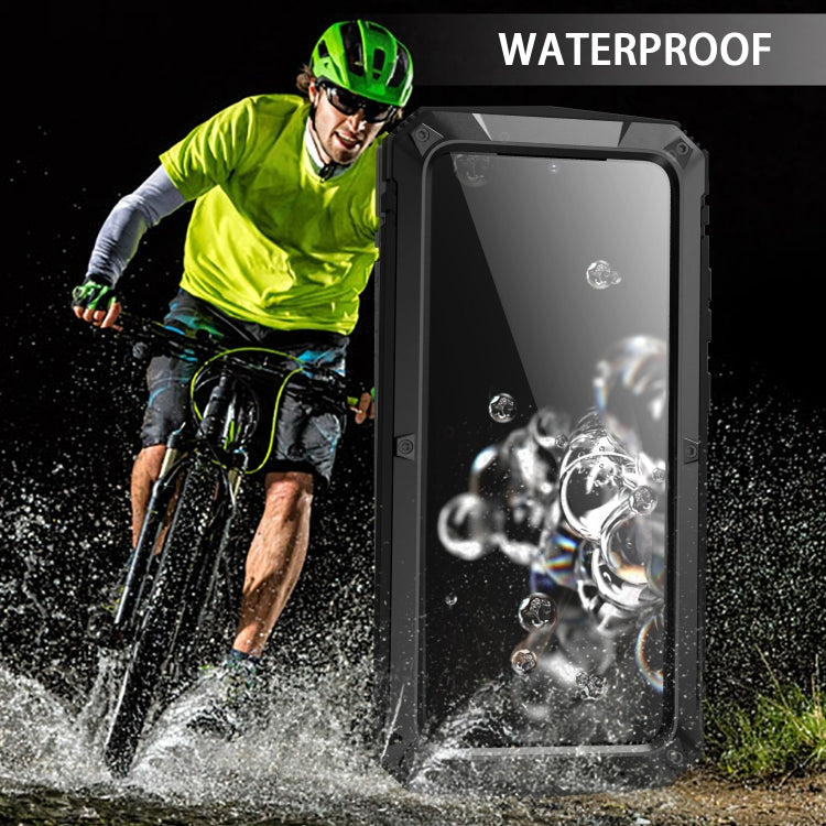 R-JUST Waterproof Shockproof Dustproof Metal + Silicone Protective Case, For Samsung Galaxy S20, For Samsung Galaxy S20 Plus, For Samsung Galaxy S20 Ultra