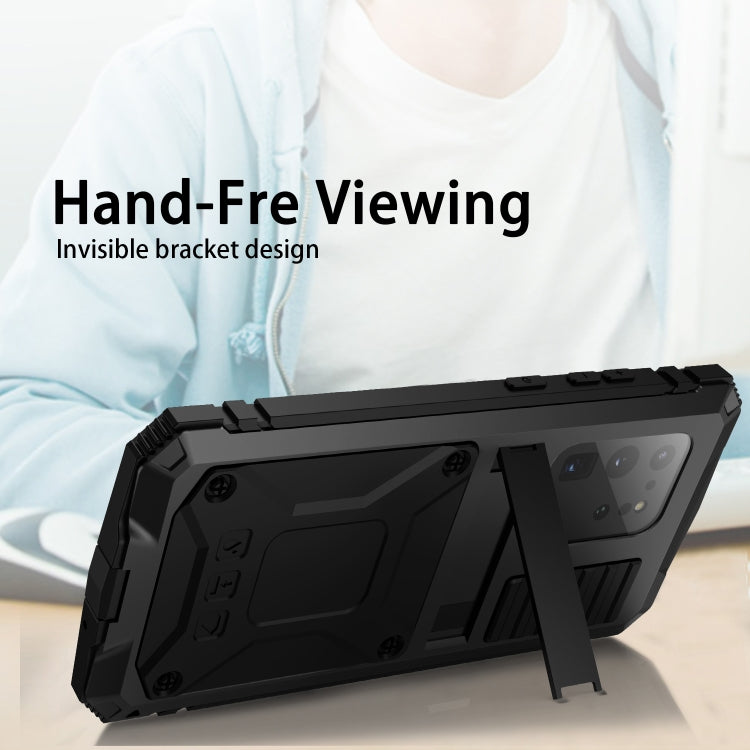 R-JUST Waterproof Shockproof Dustproof Metal + Silicone Protective Case, For Samsung Galaxy S20, For Samsung Galaxy S20 Plus, For Samsung Galaxy S20 Ultra
