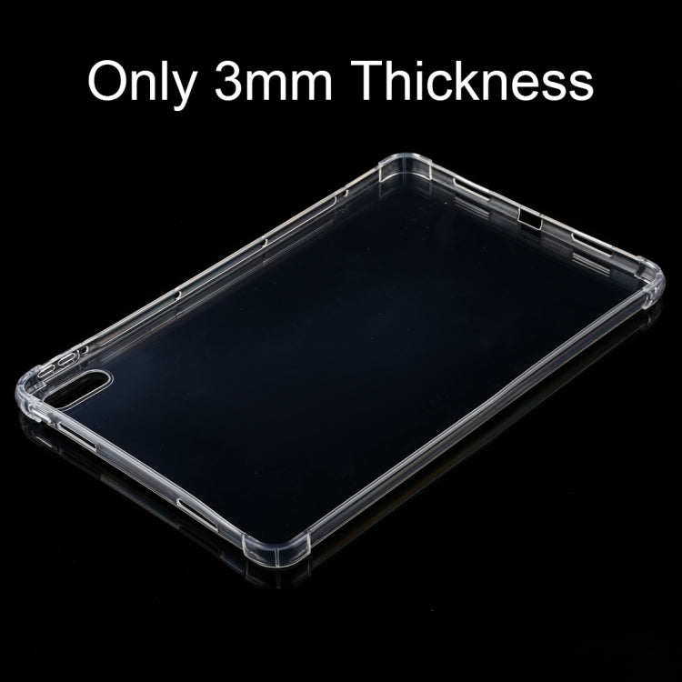 Shockproof Transparent TPU Protective Case, For Huawei MatePad 10.4, For Xiaomi MiPad 4, For Huawei MatePad Pro 10.8 inch, For Huawei Mediapad M5 Lite, For Huawei Mediapad T3 7.0 (3G Version), For Huawei MediaPad M6 8.4, For Huawei MediaPad M5 Lite 10....