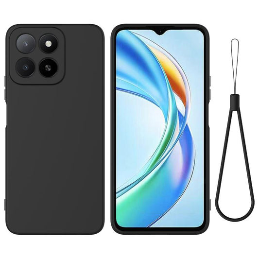 Solid Color Liquid Silicone Dropproof Full Coverage Phone Case, For Honor 400 Smart / X7d, For Honor Play10 4G, For Honor X6c 4G, For Honor 400 Pro Global 160.8mm, For Honor 400 Lite Global, For Honor 400 Global 156.5mm, For Honor X8c 4G               ...