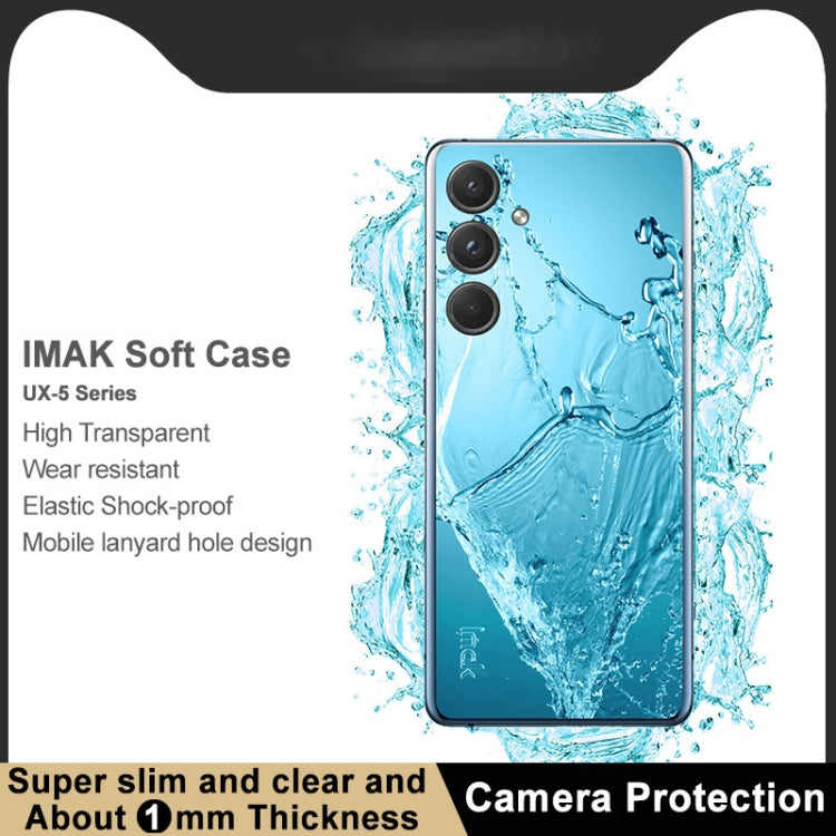 imak UX-5 Series Transparent Shockproof TPU Protective Case, For Samsung Galaxy M55 5G/C55 5G, For Samsung Galaxy A55 5G, For Samsung Galaxy A35 5G, For Samsung Galaxy S24 Ultra 5G, For Samsung Galaxy S24+ 5G, For Samsung Galaxy S24 5G                 ...